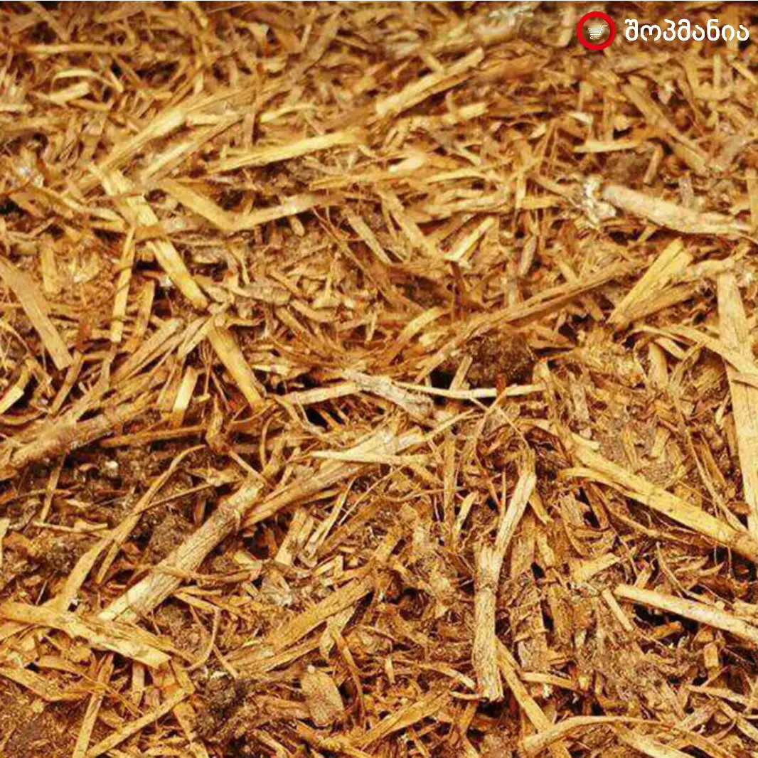 ფორთოხლისფერი მულჩი - 50 ლიტრი