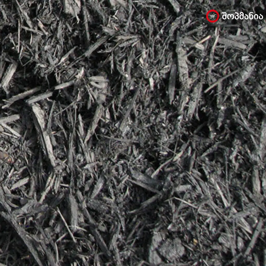 შავი მულჩი - 50 ლ | Black Mulch - 50L