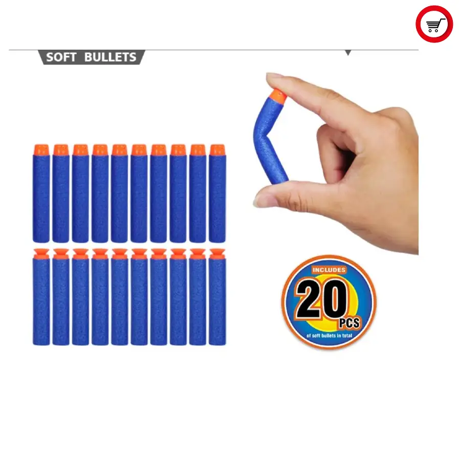 Blaze Storm Manual Soft Bullets Gun 20Pcs 4