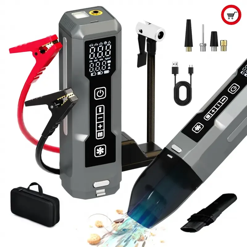 ავტომობილის დამქოქი, Car Jump Starter | Avtomobilis Damqoqi