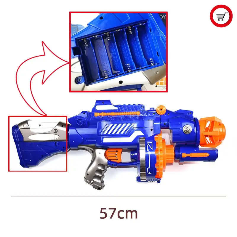 Soft Bullets Gun 40Pcs - სათამაშო თოფი 2