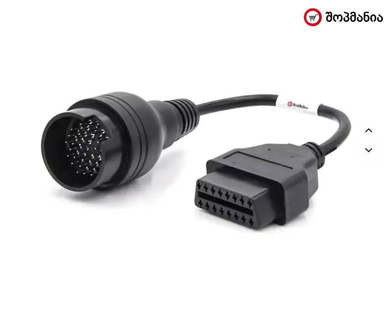 Mercedes-Benz დიაგნოსტიკის გადამყვანი (PIN38 to OBD2)